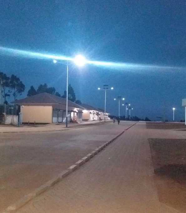 米易县非洲科特迪瓦太阳能路灯工程